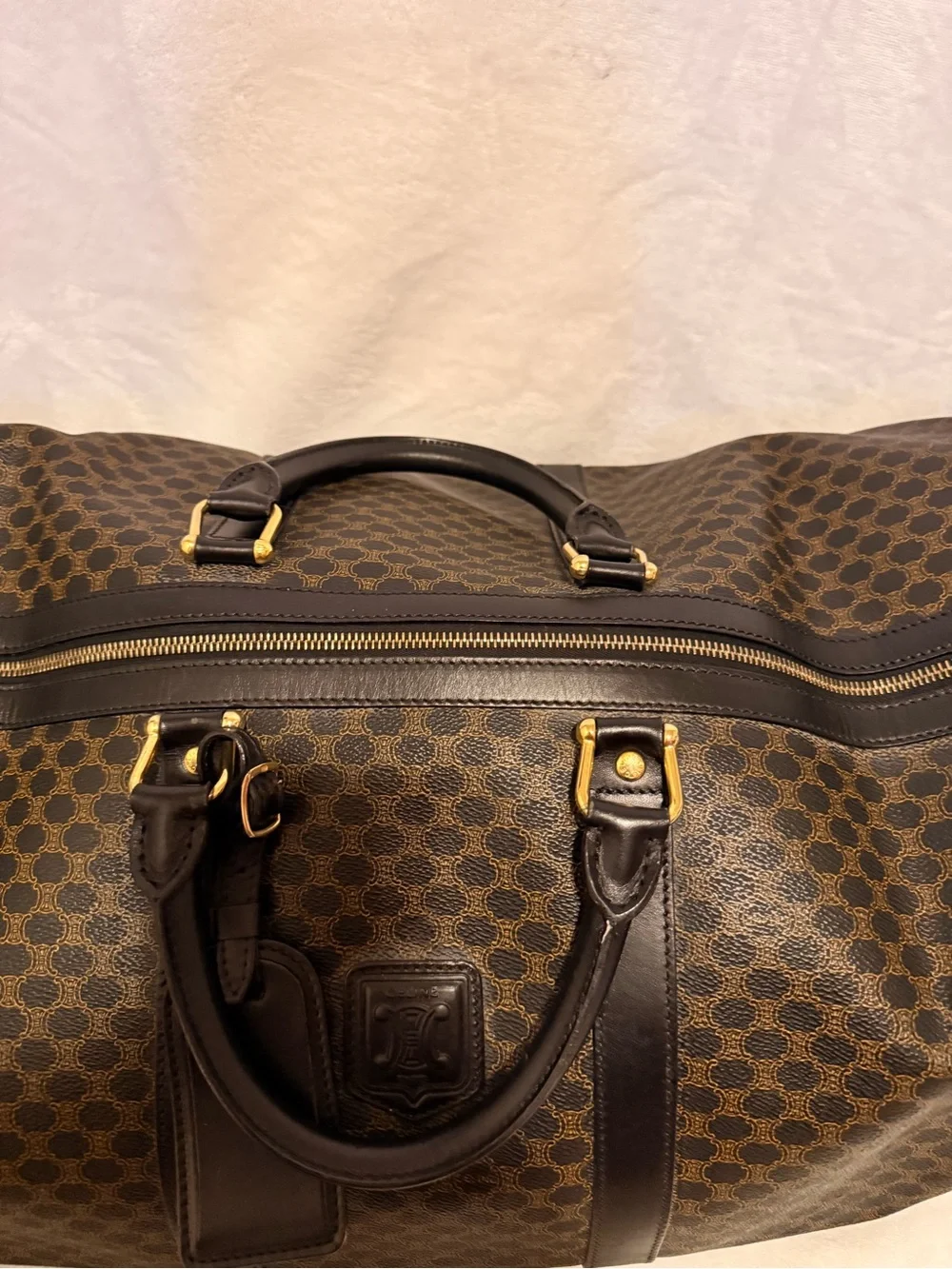 Celine Macadam Boston Travel Bag
